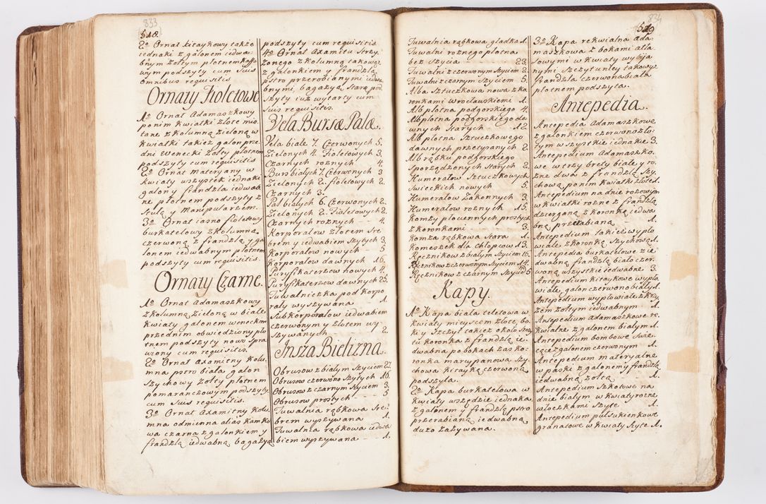 Zdjęcie nr 408 dla obiektu archiwalnego: Visitatio ecclesiarum parochialium, praebendarum, capellarum, hospitalium atque confraternitatum, nec non beneficiorum in decanatibus Oswiecimensis et Zathoriensis, archidiaconatus et officialatus Cracoviensis existentium per R.D. Franciscum Lanckoroński, canonicum cathedralem Cracoviensem, visitatorem delegatum a.D. 1747 et 1748 expedita