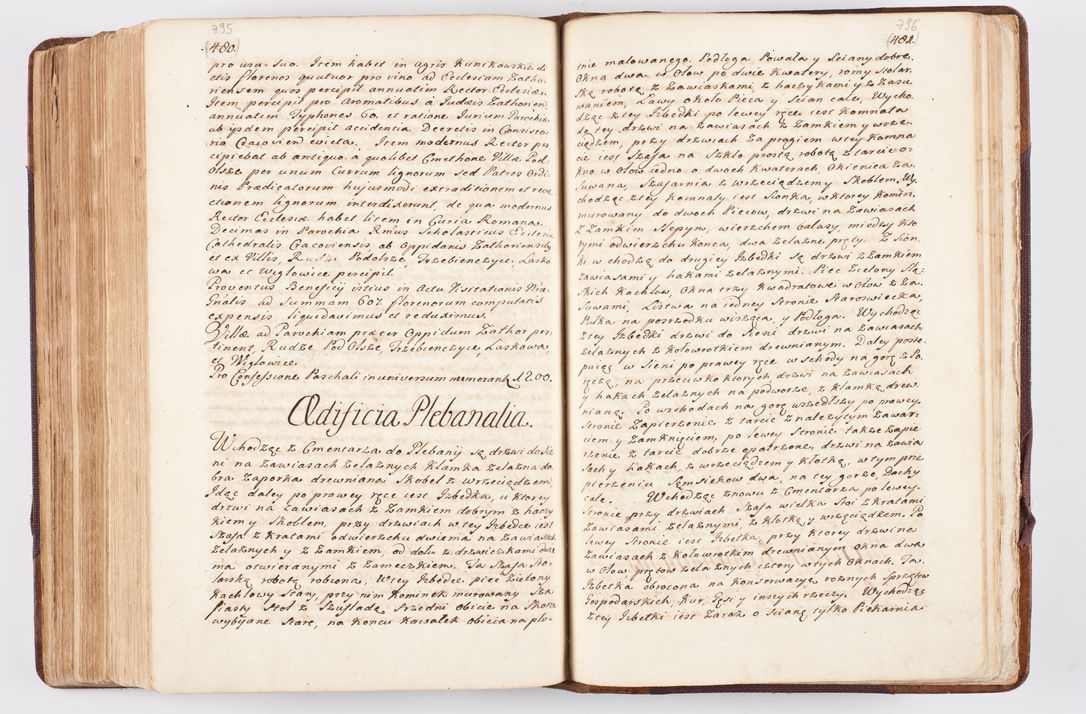 Zdjęcie nr 388 dla obiektu archiwalnego: Visitatio ecclesiarum parochialium, praebendarum, capellarum, hospitalium atque confraternitatum, nec non beneficiorum in decanatibus Oswiecimensis et Zathoriensis, archidiaconatus et officialatus Cracoviensis existentium per R.D. Franciscum Lanckoroński, canonicum cathedralem Cracoviensem, visitatorem delegatum a.D. 1747 et 1748 expedita