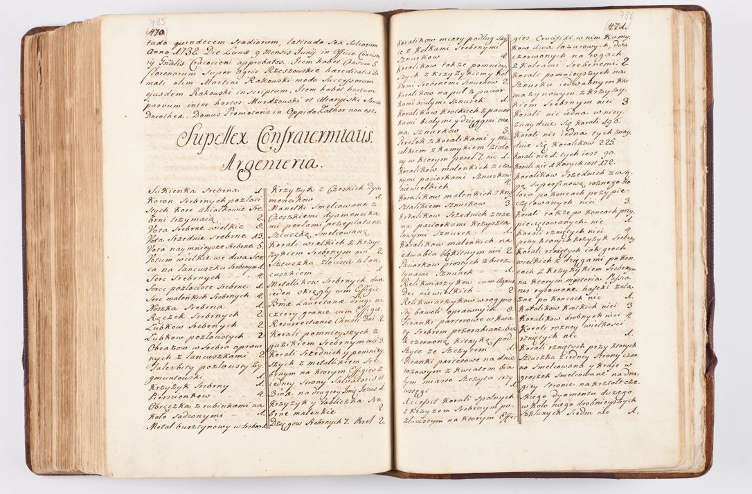 Zdjęcie nr 383 dla obiektu archiwalnego: Visitatio ecclesiarum parochialium, praebendarum, capellarum, hospitalium atque confraternitatum, nec non beneficiorum in decanatibus Oswiecimensis et Zathoriensis, archidiaconatus et officialatus Cracoviensis existentium per R.D. Franciscum Lanckoroński, canonicum cathedralem Cracoviensem, visitatorem delegatum a.D. 1747 et 1748 expedita