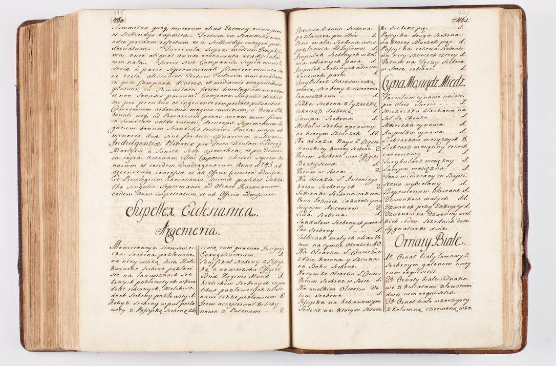 Zdjęcie nr 378 dla obiektu archiwalnego: Visitatio ecclesiarum parochialium, praebendarum, capellarum, hospitalium atque confraternitatum, nec non beneficiorum in decanatibus Oswiecimensis et Zathoriensis, archidiaconatus et officialatus Cracoviensis existentium per R.D. Franciscum Lanckoroński, canonicum cathedralem Cracoviensem, visitatorem delegatum a.D. 1747 et 1748 expedita