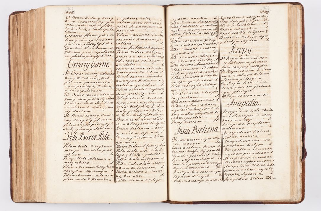Zdjęcie nr 372 dla obiektu archiwalnego: Visitatio ecclesiarum parochialium, praebendarum, capellarum, hospitalium atque confraternitatum, nec non beneficiorum in decanatibus Oswiecimensis et Zathoriensis, archidiaconatus et officialatus Cracoviensis existentium per R.D. Franciscum Lanckoroński, canonicum cathedralem Cracoviensem, visitatorem delegatum a.D. 1747 et 1748 expedita