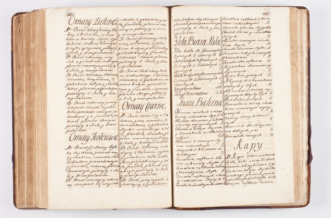Zdjęcie nr 354 dla obiektu archiwalnego: Visitatio ecclesiarum parochialium, praebendarum, capellarum, hospitalium atque confraternitatum, nec non beneficiorum in decanatibus Oswiecimensis et Zathoriensis, archidiaconatus et officialatus Cracoviensis existentium per R.D. Franciscum Lanckoroński, canonicum cathedralem Cracoviensem, visitatorem delegatum a.D. 1747 et 1748 expedita