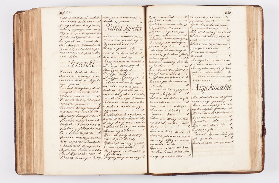 Zdjęcie nr 338 dla obiektu archiwalnego: Visitatio ecclesiarum parochialium, praebendarum, capellarum, hospitalium atque confraternitatum, nec non beneficiorum in decanatibus Oswiecimensis et Zathoriensis, archidiaconatus et officialatus Cracoviensis existentium per R.D. Franciscum Lanckoroński, canonicum cathedralem Cracoviensem, visitatorem delegatum a.D. 1747 et 1748 expedita