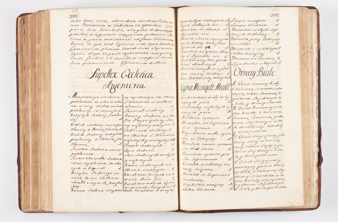 Zdjęcie nr 335 dla obiektu archiwalnego: Visitatio ecclesiarum parochialium, praebendarum, capellarum, hospitalium atque confraternitatum, nec non beneficiorum in decanatibus Oswiecimensis et Zathoriensis, archidiaconatus et officialatus Cracoviensis existentium per R.D. Franciscum Lanckoroński, canonicum cathedralem Cracoviensem, visitatorem delegatum a.D. 1747 et 1748 expedita