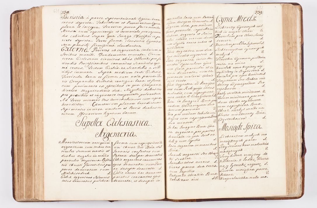 Zdjęcie nr 314 dla obiektu archiwalnego: Visitatio ecclesiarum parochialium, praebendarum, capellarum, hospitalium atque confraternitatum, nec non beneficiorum in decanatibus Oswiecimensis et Zathoriensis, archidiaconatus et officialatus Cracoviensis existentium per R.D. Franciscum Lanckoroński, canonicum cathedralem Cracoviensem, visitatorem delegatum a.D. 1747 et 1748 expedita