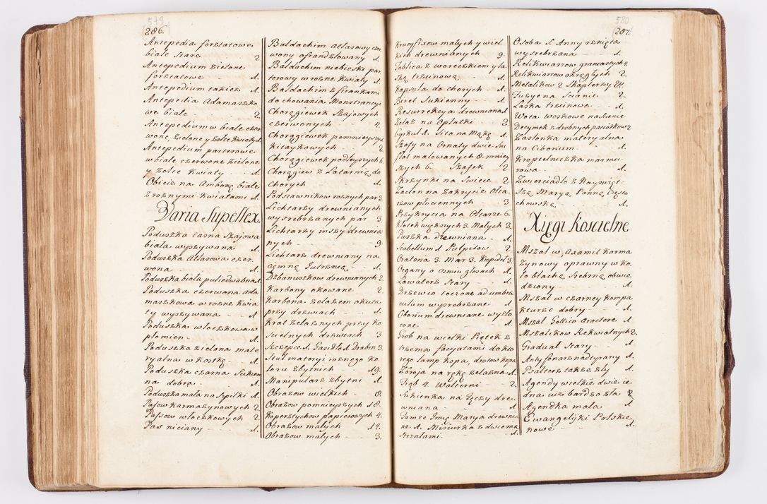 Zdjęcie nr 288 dla obiektu archiwalnego: Visitatio ecclesiarum parochialium, praebendarum, capellarum, hospitalium atque confraternitatum, nec non beneficiorum in decanatibus Oswiecimensis et Zathoriensis, archidiaconatus et officialatus Cracoviensis existentium per R.D. Franciscum Lanckoroński, canonicum cathedralem Cracoviensem, visitatorem delegatum a.D. 1747 et 1748 expedita