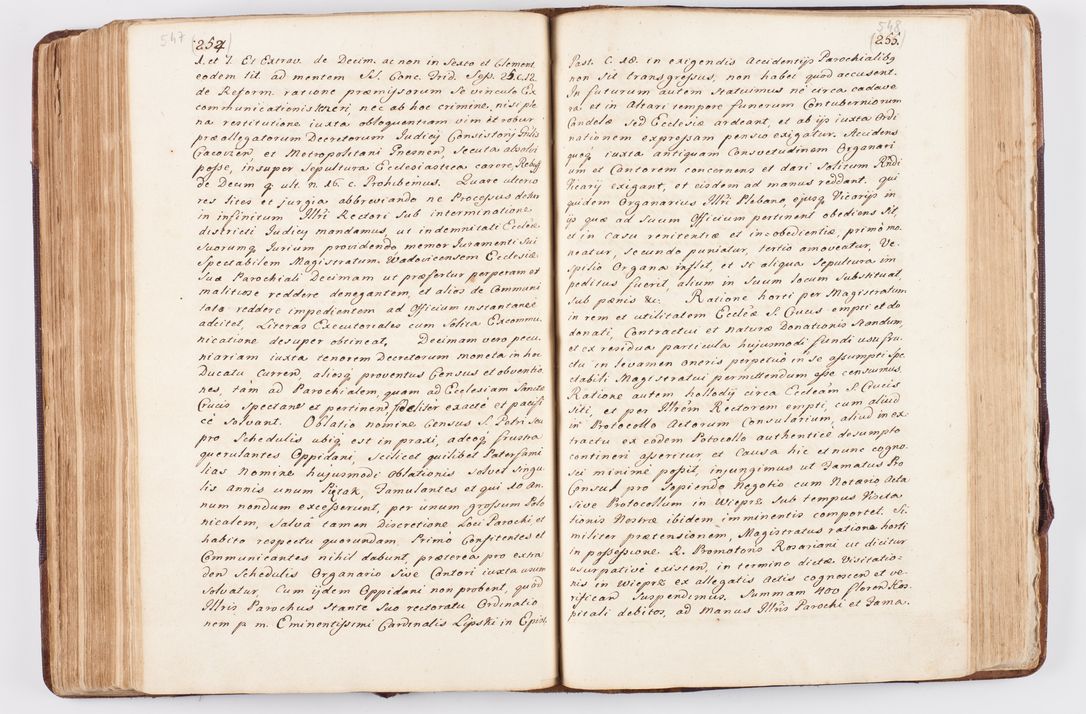 Zdjęcie nr 272 dla obiektu archiwalnego: Visitatio ecclesiarum parochialium, praebendarum, capellarum, hospitalium atque confraternitatum, nec non beneficiorum in decanatibus Oswiecimensis et Zathoriensis, archidiaconatus et officialatus Cracoviensis existentium per R.D. Franciscum Lanckoroński, canonicum cathedralem Cracoviensem, visitatorem delegatum a.D. 1747 et 1748 expedita