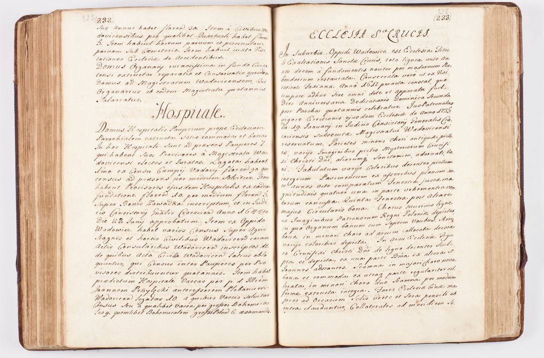 Zdjęcie nr 261 dla obiektu archiwalnego: Visitatio ecclesiarum parochialium, praebendarum, capellarum, hospitalium atque confraternitatum, nec non beneficiorum in decanatibus Oswiecimensis et Zathoriensis, archidiaconatus et officialatus Cracoviensis existentium per R.D. Franciscum Lanckoroński, canonicum cathedralem Cracoviensem, visitatorem delegatum a.D. 1747 et 1748 expedita