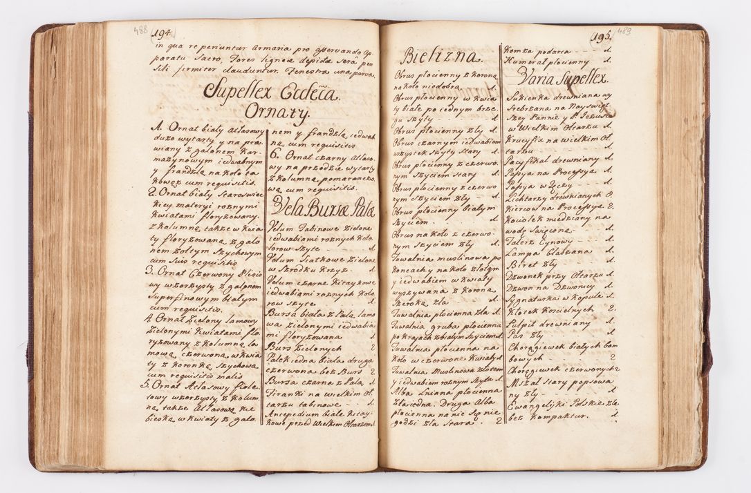 Zdjęcie nr 241 dla obiektu archiwalnego: Visitatio ecclesiarum parochialium, praebendarum, capellarum, hospitalium atque confraternitatum, nec non beneficiorum in decanatibus Oswiecimensis et Zathoriensis, archidiaconatus et officialatus Cracoviensis existentium per R.D. Franciscum Lanckoroński, canonicum cathedralem Cracoviensem, visitatorem delegatum a.D. 1747 et 1748 expedita