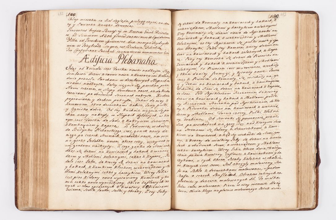 Zdjęcie nr 238 dla obiektu archiwalnego: Visitatio ecclesiarum parochialium, praebendarum, capellarum, hospitalium atque confraternitatum, nec non beneficiorum in decanatibus Oswiecimensis et Zathoriensis, archidiaconatus et officialatus Cracoviensis existentium per R.D. Franciscum Lanckoroński, canonicum cathedralem Cracoviensem, visitatorem delegatum a.D. 1747 et 1748 expedita