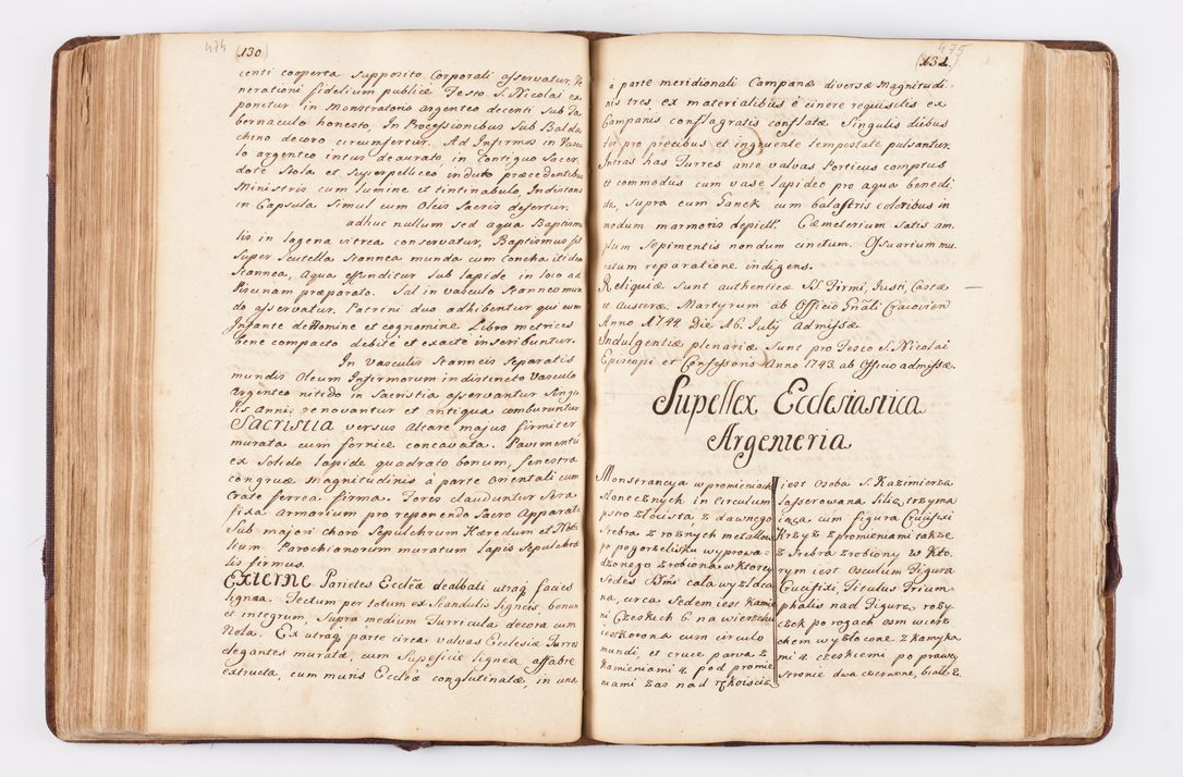 Zdjęcie nr 208 dla obiektu archiwalnego: Visitatio ecclesiarum parochialium, praebendarum, capellarum, hospitalium atque confraternitatum, nec non beneficiorum in decanatibus Oswiecimensis et Zathoriensis, archidiaconatus et officialatus Cracoviensis existentium per R.D. Franciscum Lanckoroński, canonicum cathedralem Cracoviensem, visitatorem delegatum a.D. 1747 et 1748 expedita