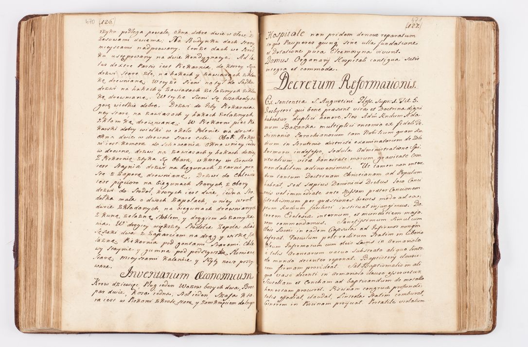 Zdjęcie nr 206 dla obiektu archiwalnego: Visitatio ecclesiarum parochialium, praebendarum, capellarum, hospitalium atque confraternitatum, nec non beneficiorum in decanatibus Oswiecimensis et Zathoriensis, archidiaconatus et officialatus Cracoviensis existentium per R.D. Franciscum Lanckoroński, canonicum cathedralem Cracoviensem, visitatorem delegatum a.D. 1747 et 1748 expedita