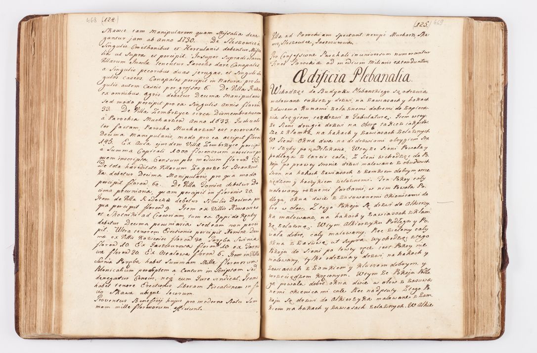 Zdjęcie nr 205 dla obiektu archiwalnego: Visitatio ecclesiarum parochialium, praebendarum, capellarum, hospitalium atque confraternitatum, nec non beneficiorum in decanatibus Oswiecimensis et Zathoriensis, archidiaconatus et officialatus Cracoviensis existentium per R.D. Franciscum Lanckoroński, canonicum cathedralem Cracoviensem, visitatorem delegatum a.D. 1747 et 1748 expedita