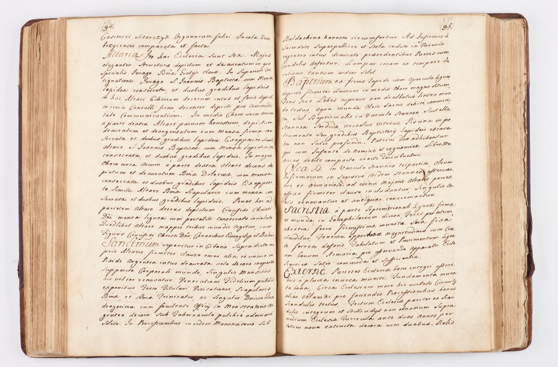 Zdjęcie nr 189 dla obiektu archiwalnego: Visitatio ecclesiarum parochialium, praebendarum, capellarum, hospitalium atque confraternitatum, nec non beneficiorum in decanatibus Oswiecimensis et Zathoriensis, archidiaconatus et officialatus Cracoviensis existentium per R.D. Franciscum Lanckoroński, canonicum cathedralem Cracoviensem, visitatorem delegatum a.D. 1747 et 1748 expedita