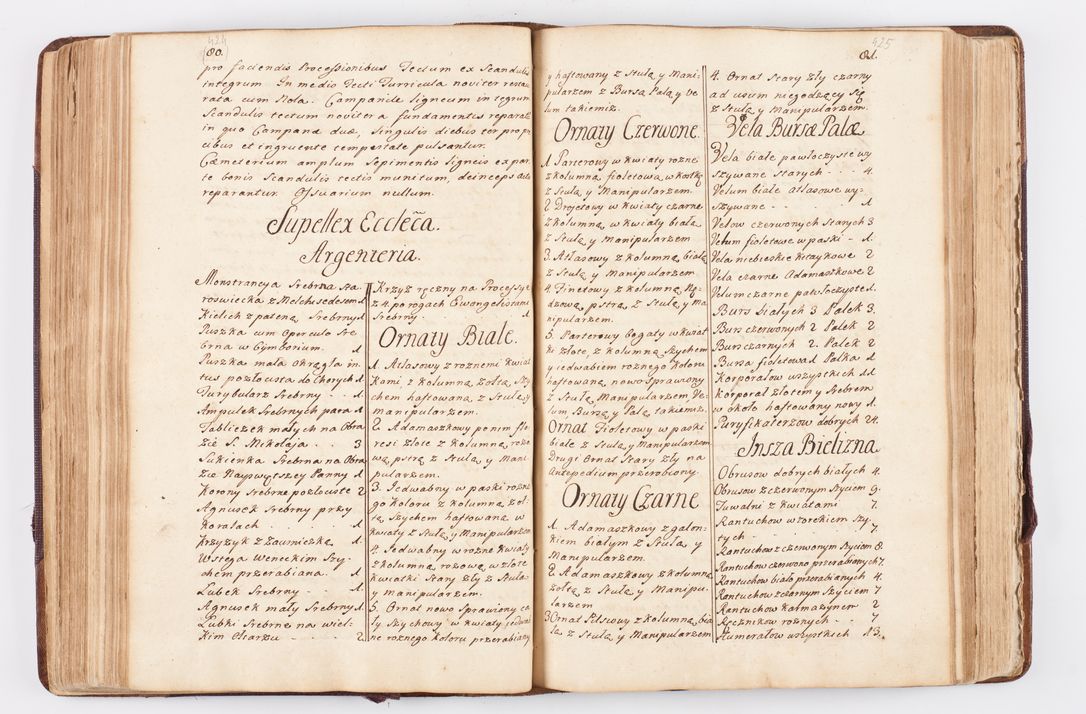 Zdjęcie nr 182 dla obiektu archiwalnego: Visitatio ecclesiarum parochialium, praebendarum, capellarum, hospitalium atque confraternitatum, nec non beneficiorum in decanatibus Oswiecimensis et Zathoriensis, archidiaconatus et officialatus Cracoviensis existentium per R.D. Franciscum Lanckoroński, canonicum cathedralem Cracoviensem, visitatorem delegatum a.D. 1747 et 1748 expedita