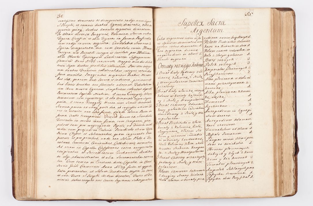 Zdjęcie nr 169 dla obiektu archiwalnego: Visitatio ecclesiarum parochialium, praebendarum, capellarum, hospitalium atque confraternitatum, nec non beneficiorum in decanatibus Oswiecimensis et Zathoriensis, archidiaconatus et officialatus Cracoviensis existentium per R.D. Franciscum Lanckoroński, canonicum cathedralem Cracoviensem, visitatorem delegatum a.D. 1747 et 1748 expedita