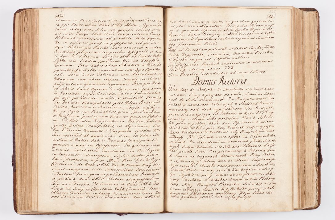 Zdjęcie nr 146 dla obiektu archiwalnego: Visitatio ecclesiarum parochialium, praebendarum, capellarum, hospitalium atque confraternitatum, nec non beneficiorum in decanatibus Oswiecimensis et Zathoriensis, archidiaconatus et officialatus Cracoviensis existentium per R.D. Franciscum Lanckoroński, canonicum cathedralem Cracoviensem, visitatorem delegatum a.D. 1747 et 1748 expedita