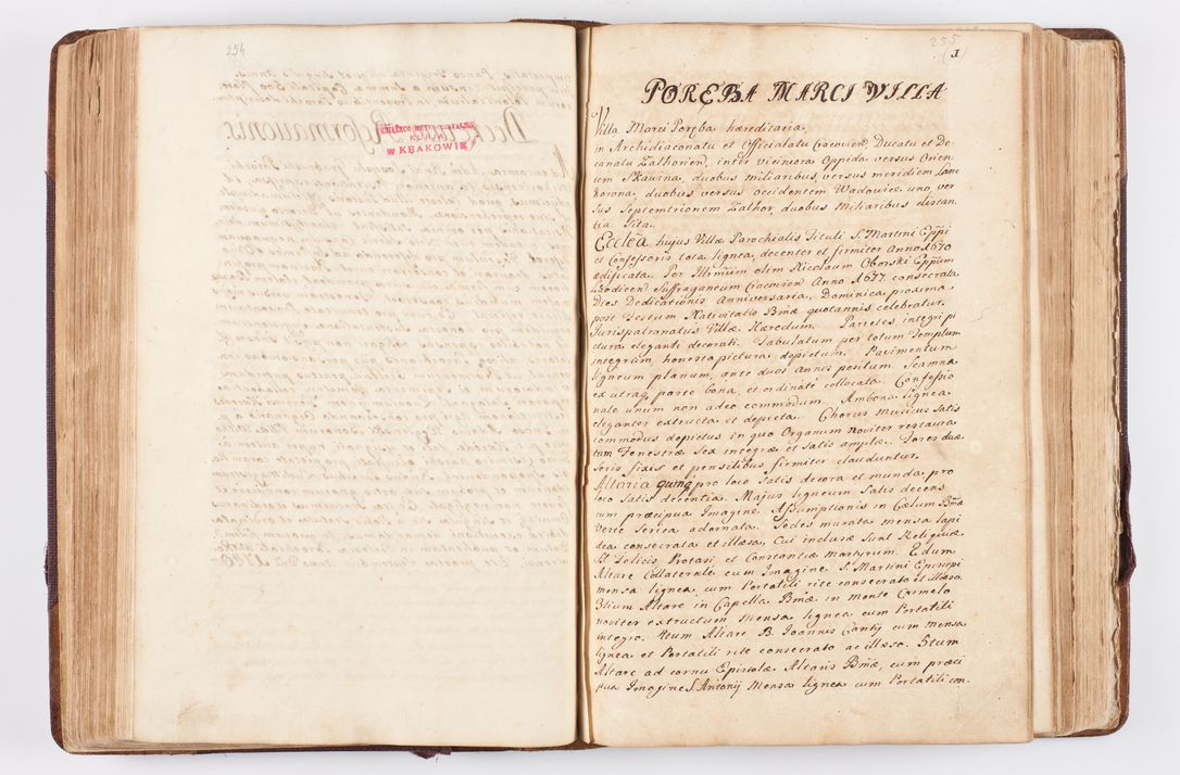 Zdjęcie nr 141 dla obiektu archiwalnego: Visitatio ecclesiarum parochialium, praebendarum, capellarum, hospitalium atque confraternitatum, nec non beneficiorum in decanatibus Oswiecimensis et Zathoriensis, archidiaconatus et officialatus Cracoviensis existentium per R.D. Franciscum Lanckoroński, canonicum cathedralem Cracoviensem, visitatorem delegatum a.D. 1747 et 1748 expedita