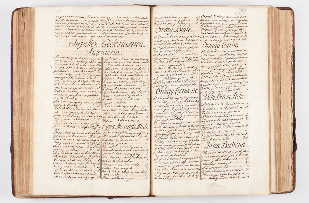 Zdjęcie nr 138 dla obiektu archiwalnego: Visitatio ecclesiarum parochialium, praebendarum, capellarum, hospitalium atque confraternitatum, nec non beneficiorum in decanatibus Oswiecimensis et Zathoriensis, archidiaconatus et officialatus Cracoviensis existentium per R.D. Franciscum Lanckoroński, canonicum cathedralem Cracoviensem, visitatorem delegatum a.D. 1747 et 1748 expedita