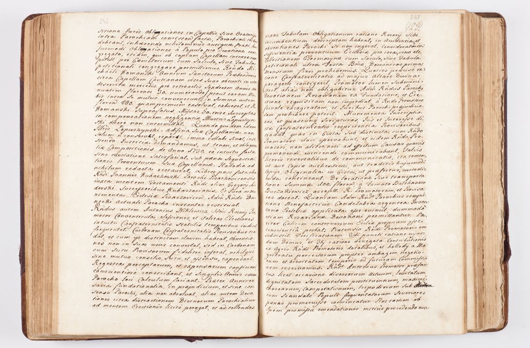 Zdjęcie nr 135 dla obiektu archiwalnego: Visitatio ecclesiarum parochialium, praebendarum, capellarum, hospitalium atque confraternitatum, nec non beneficiorum in decanatibus Oswiecimensis et Zathoriensis, archidiaconatus et officialatus Cracoviensis existentium per R.D. Franciscum Lanckoroński, canonicum cathedralem Cracoviensem, visitatorem delegatum a.D. 1747 et 1748 expedita