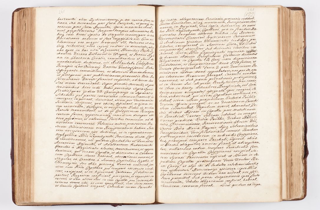 Zdjęcie nr 134 dla obiektu archiwalnego: Visitatio ecclesiarum parochialium, praebendarum, capellarum, hospitalium atque confraternitatum, nec non beneficiorum in decanatibus Oswiecimensis et Zathoriensis, archidiaconatus et officialatus Cracoviensis existentium per R.D. Franciscum Lanckoroński, canonicum cathedralem Cracoviensem, visitatorem delegatum a.D. 1747 et 1748 expedita