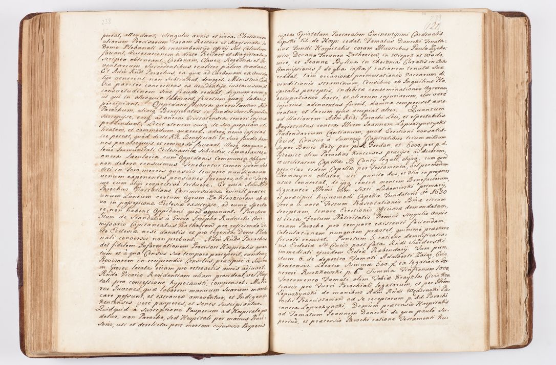 Zdjęcie nr 133 dla obiektu archiwalnego: Visitatio ecclesiarum parochialium, praebendarum, capellarum, hospitalium atque confraternitatum, nec non beneficiorum in decanatibus Oswiecimensis et Zathoriensis, archidiaconatus et officialatus Cracoviensis existentium per R.D. Franciscum Lanckoroński, canonicum cathedralem Cracoviensem, visitatorem delegatum a.D. 1747 et 1748 expedita