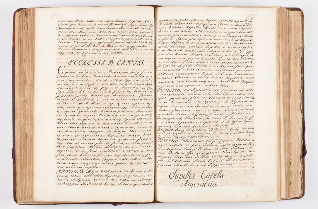 Zdjęcie nr 125 dla obiektu archiwalnego: Visitatio ecclesiarum parochialium, praebendarum, capellarum, hospitalium atque confraternitatum, nec non beneficiorum in decanatibus Oswiecimensis et Zathoriensis, archidiaconatus et officialatus Cracoviensis existentium per R.D. Franciscum Lanckoroński, canonicum cathedralem Cracoviensem, visitatorem delegatum a.D. 1747 et 1748 expedita