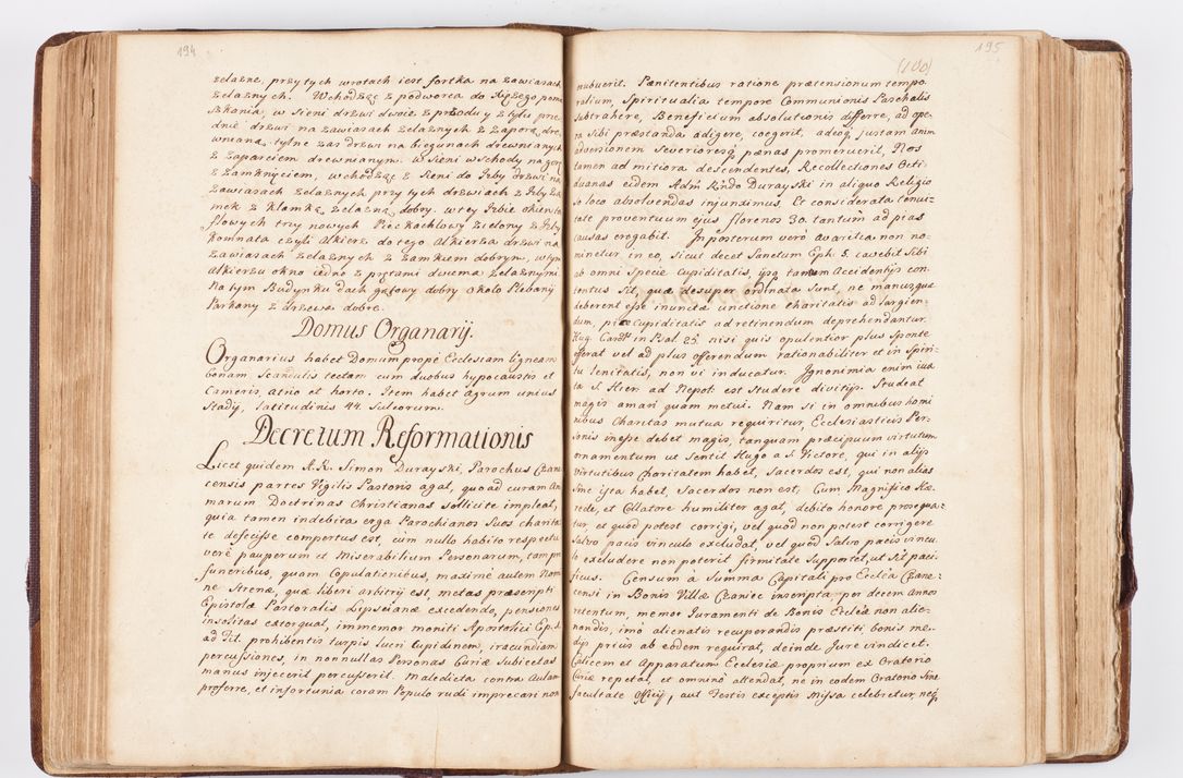 Zdjęcie nr 109 dla obiektu archiwalnego: Visitatio ecclesiarum parochialium, praebendarum, capellarum, hospitalium atque confraternitatum, nec non beneficiorum in decanatibus Oswiecimensis et Zathoriensis, archidiaconatus et officialatus Cracoviensis existentium per R.D. Franciscum Lanckoroński, canonicum cathedralem Cracoviensem, visitatorem delegatum a.D. 1747 et 1748 expedita