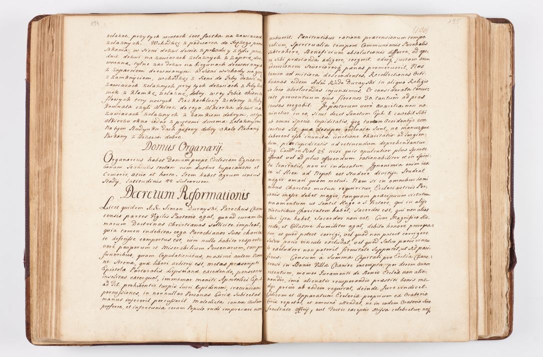 Zdjęcie nr 110 dla obiektu archiwalnego: Visitatio ecclesiarum parochialium, praebendarum, capellarum, hospitalium atque confraternitatum, nec non beneficiorum in decanatibus Oswiecimensis et Zathoriensis, archidiaconatus et officialatus Cracoviensis existentium per R.D. Franciscum Lanckoroński, canonicum cathedralem Cracoviensem, visitatorem delegatum a.D. 1747 et 1748 expedita