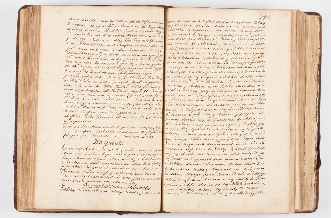 Zdjęcie nr 108 dla obiektu archiwalnego: Visitatio ecclesiarum parochialium, praebendarum, capellarum, hospitalium atque confraternitatum, nec non beneficiorum in decanatibus Oswiecimensis et Zathoriensis, archidiaconatus et officialatus Cracoviensis existentium per R.D. Franciscum Lanckoroński, canonicum cathedralem Cracoviensem, visitatorem delegatum a.D. 1747 et 1748 expedita