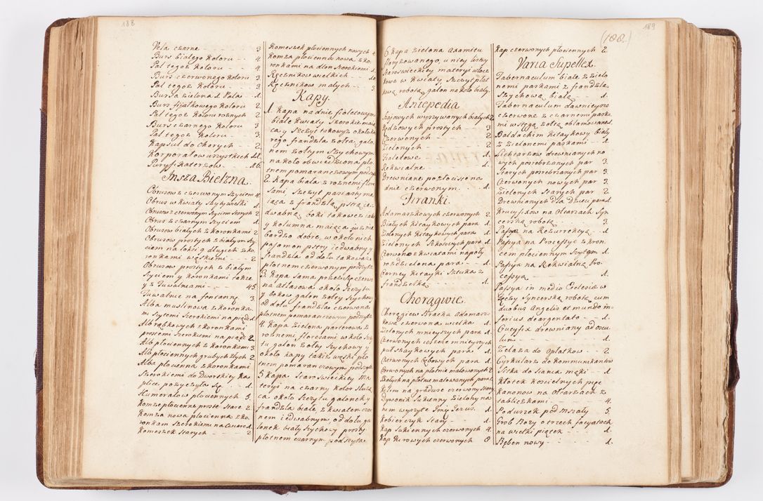 Zdjęcie nr 106 dla obiektu archiwalnego: Visitatio ecclesiarum parochialium, praebendarum, capellarum, hospitalium atque confraternitatum, nec non beneficiorum in decanatibus Oswiecimensis et Zathoriensis, archidiaconatus et officialatus Cracoviensis existentium per R.D. Franciscum Lanckoroński, canonicum cathedralem Cracoviensem, visitatorem delegatum a.D. 1747 et 1748 expedita