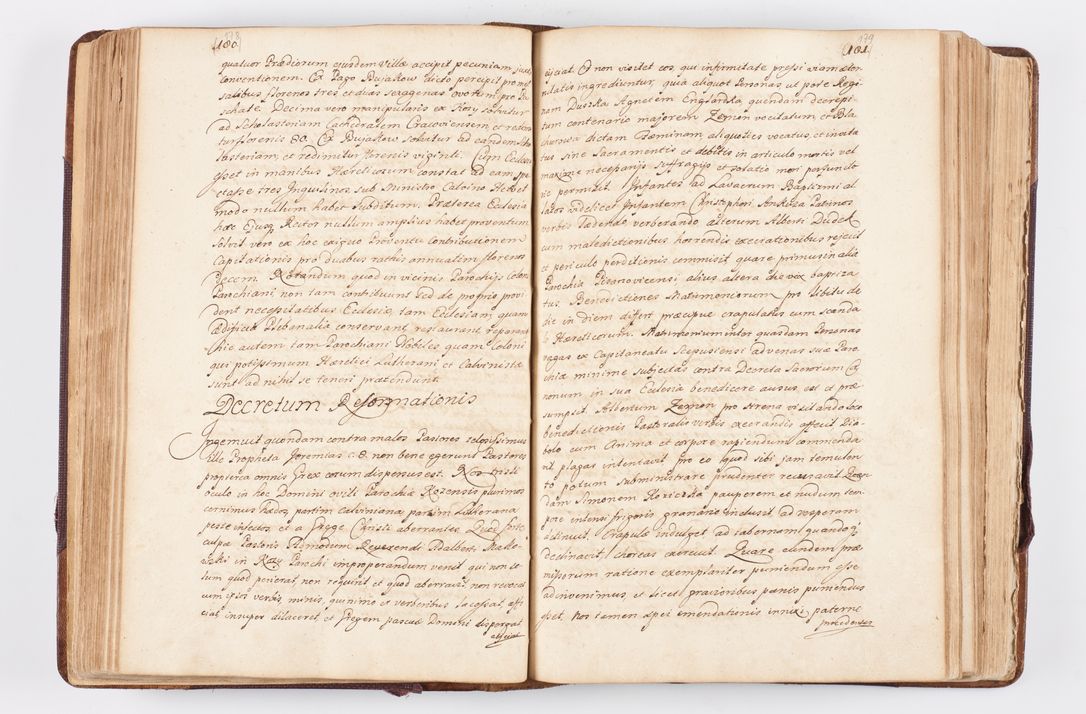 Zdjęcie nr 100 dla obiektu archiwalnego: Visitatio ecclesiarum parochialium, praebendarum, capellarum, hospitalium atque confraternitatum, nec non beneficiorum in decanatibus Oswiecimensis et Zathoriensis, archidiaconatus et officialatus Cracoviensis existentium per R.D. Franciscum Lanckoroński, canonicum cathedralem Cracoviensem, visitatorem delegatum a.D. 1747 et 1748 expedita