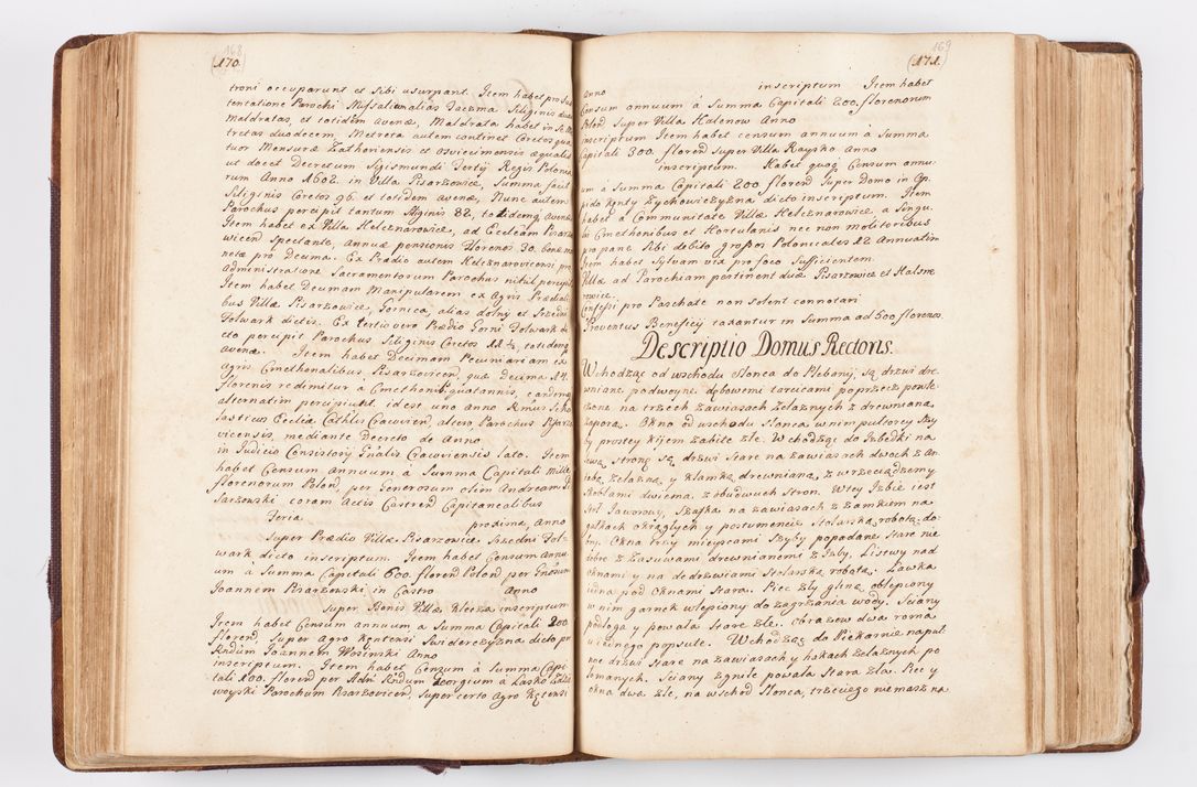 Zdjęcie nr 95 dla obiektu archiwalnego: Visitatio ecclesiarum parochialium, praebendarum, capellarum, hospitalium atque confraternitatum, nec non beneficiorum in decanatibus Oswiecimensis et Zathoriensis, archidiaconatus et officialatus Cracoviensis existentium per R.D. Franciscum Lanckoroński, canonicum cathedralem Cracoviensem, visitatorem delegatum a.D. 1747 et 1748 expedita