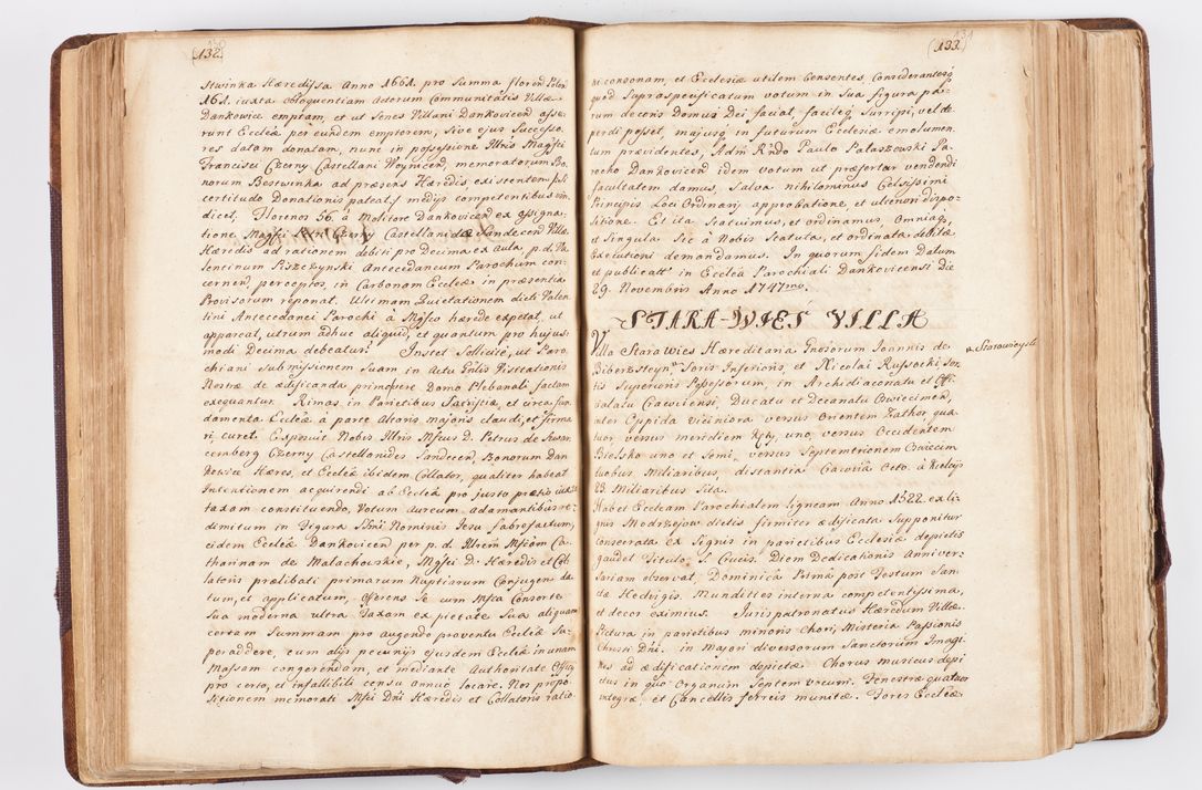 Zdjęcie nr 76 dla obiektu archiwalnego: Visitatio ecclesiarum parochialium, praebendarum, capellarum, hospitalium atque confraternitatum, nec non beneficiorum in decanatibus Oswiecimensis et Zathoriensis, archidiaconatus et officialatus Cracoviensis existentium per R.D. Franciscum Lanckoroński, canonicum cathedralem Cracoviensem, visitatorem delegatum a.D. 1747 et 1748 expedita