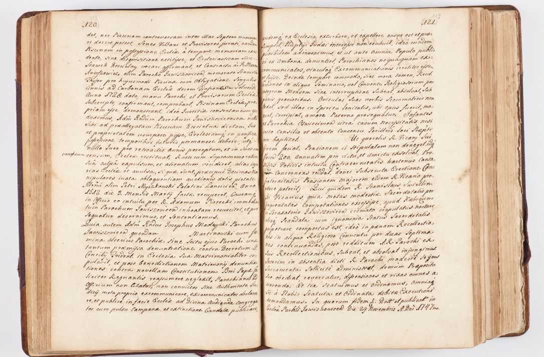 Zdjęcie nr 70 dla obiektu archiwalnego: Visitatio ecclesiarum parochialium, praebendarum, capellarum, hospitalium atque confraternitatum, nec non beneficiorum in decanatibus Oswiecimensis et Zathoriensis, archidiaconatus et officialatus Cracoviensis existentium per R.D. Franciscum Lanckoroński, canonicum cathedralem Cracoviensem, visitatorem delegatum a.D. 1747 et 1748 expedita