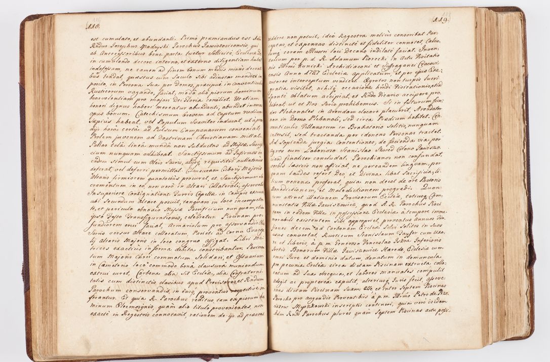 Zdjęcie nr 69 dla obiektu archiwalnego: Visitatio ecclesiarum parochialium, praebendarum, capellarum, hospitalium atque confraternitatum, nec non beneficiorum in decanatibus Oswiecimensis et Zathoriensis, archidiaconatus et officialatus Cracoviensis existentium per R.D. Franciscum Lanckoroński, canonicum cathedralem Cracoviensem, visitatorem delegatum a.D. 1747 et 1748 expedita