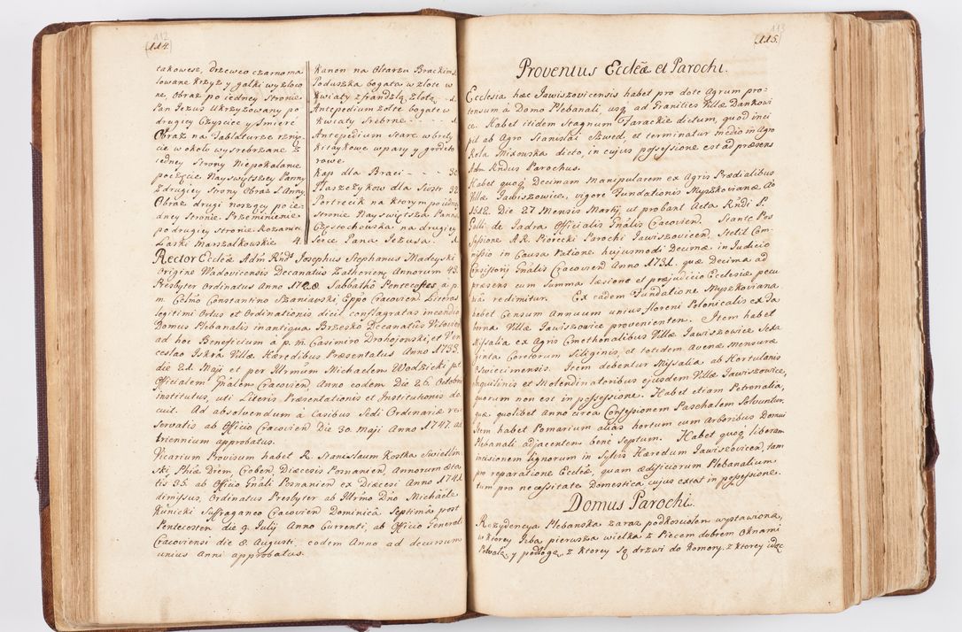 Zdjęcie nr 67 dla obiektu archiwalnego: Visitatio ecclesiarum parochialium, praebendarum, capellarum, hospitalium atque confraternitatum, nec non beneficiorum in decanatibus Oswiecimensis et Zathoriensis, archidiaconatus et officialatus Cracoviensis existentium per R.D. Franciscum Lanckoroński, canonicum cathedralem Cracoviensem, visitatorem delegatum a.D. 1747 et 1748 expedita