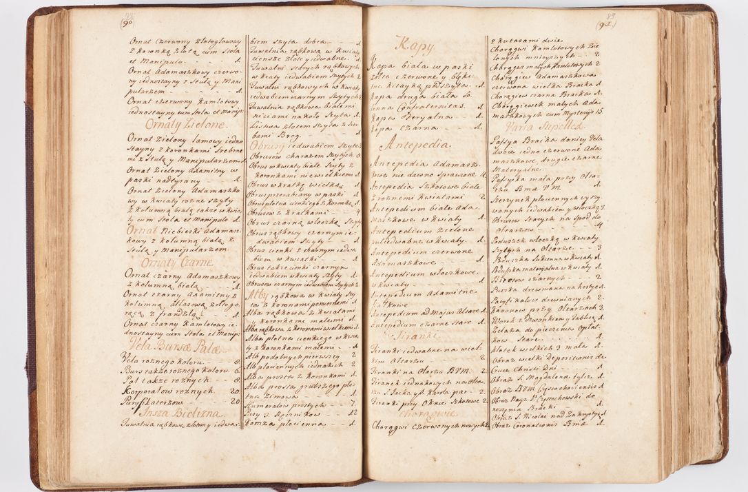 Zdjęcie nr 54 dla obiektu archiwalnego: Visitatio ecclesiarum parochialium, praebendarum, capellarum, hospitalium atque confraternitatum, nec non beneficiorum in decanatibus Oswiecimensis et Zathoriensis, archidiaconatus et officialatus Cracoviensis existentium per R.D. Franciscum Lanckoroński, canonicum cathedralem Cracoviensem, visitatorem delegatum a.D. 1747 et 1748 expedita