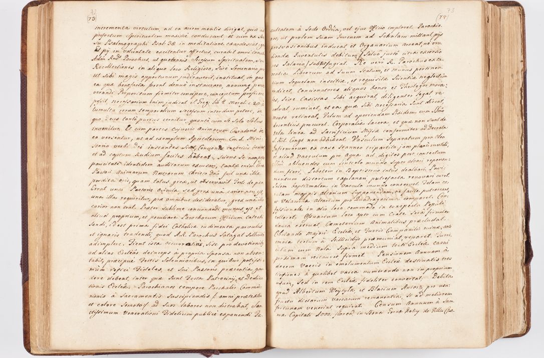 Zdjęcie nr 46 dla obiektu archiwalnego: Visitatio ecclesiarum parochialium, praebendarum, capellarum, hospitalium atque confraternitatum, nec non beneficiorum in decanatibus Oswiecimensis et Zathoriensis, archidiaconatus et officialatus Cracoviensis existentium per R.D. Franciscum Lanckoroński, canonicum cathedralem Cracoviensem, visitatorem delegatum a.D. 1747 et 1748 expedita