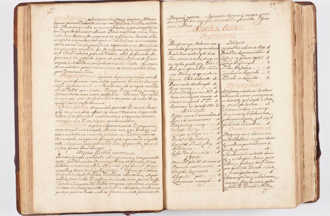 Zdjęcie nr 42 dla obiektu archiwalnego: Visitatio ecclesiarum parochialium, praebendarum, capellarum, hospitalium atque confraternitatum, nec non beneficiorum in decanatibus Oswiecimensis et Zathoriensis, archidiaconatus et officialatus Cracoviensis existentium per R.D. Franciscum Lanckoroński, canonicum cathedralem Cracoviensem, visitatorem delegatum a.D. 1747 et 1748 expedita