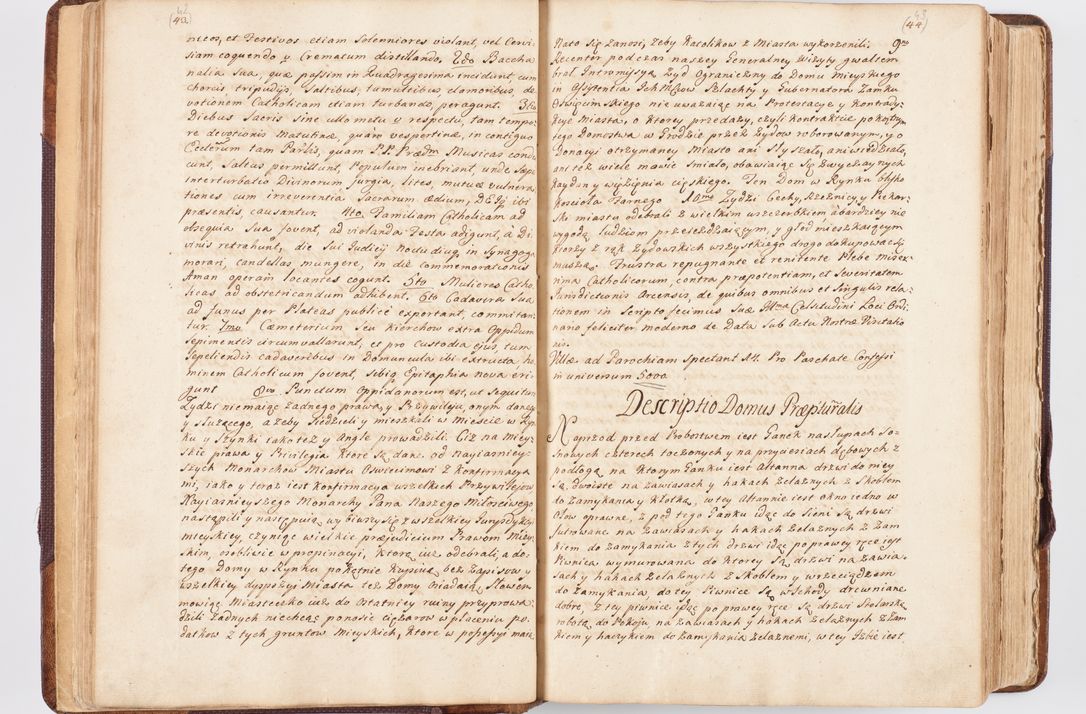 Zdjęcie nr 29 dla obiektu archiwalnego: Visitatio ecclesiarum parochialium, praebendarum, capellarum, hospitalium atque confraternitatum, nec non beneficiorum in decanatibus Oswiecimensis et Zathoriensis, archidiaconatus et officialatus Cracoviensis existentium per R.D. Franciscum Lanckoroński, canonicum cathedralem Cracoviensem, visitatorem delegatum a.D. 1747 et 1748 expedita