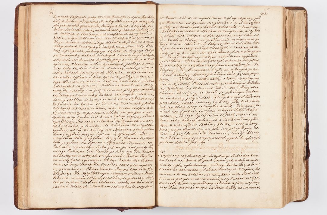 Zdjęcie nr 30 dla obiektu archiwalnego: Visitatio ecclesiarum parochialium, praebendarum, capellarum, hospitalium atque confraternitatum, nec non beneficiorum in decanatibus Oswiecimensis et Zathoriensis, archidiaconatus et officialatus Cracoviensis existentium per R.D. Franciscum Lanckoroński, canonicum cathedralem Cracoviensem, visitatorem delegatum a.D. 1747 et 1748 expedita