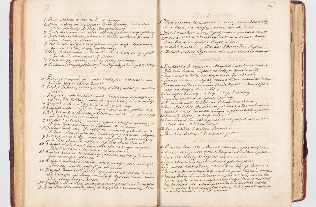Zdjęcie nr 21 dla obiektu archiwalnego: Visitatio ecclesiarum parochialium, praebendarum, capellarum, hospitalium atque confraternitatum, nec non beneficiorum in decanatibus Oswiecimensis et Zathoriensis, archidiaconatus et officialatus Cracoviensis existentium per R.D. Franciscum Lanckoroński, canonicum cathedralem Cracoviensem, visitatorem delegatum a.D. 1747 et 1748 expedita