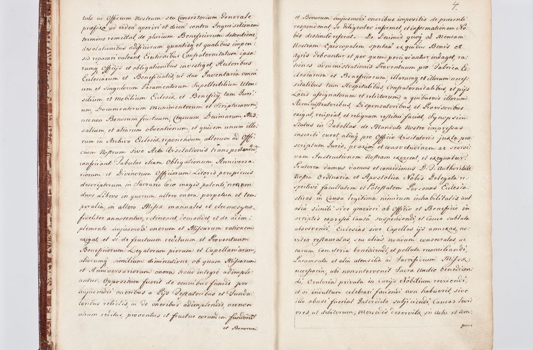 Zdjęcie nr 13 dla obiektu archiwalnego: Visitatio ecclesiarum parachialium, praebendarum, capellarum, hospitalium atque confraternitatum, nec non beneficiorum in decanatu Scaviensi foraneo, dioecesis, archidiaconatus et officialatus Cracoviensis consistentiu, ex speciali mandato Cel. Principis R.D. Andreae Stanislai Kostka in Załuskie Załuski, episcopi Cracoviensis canonicum, parochialis s. Nicolai ad Cracowiam praepositum, delegatum extraordinarium visitatorem a.D. 1748 