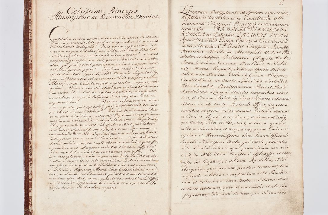Zdjęcie nr 11 dla obiektu archiwalnego: Visitatio ecclesiarum parachialium, praebendarum, capellarum, hospitalium atque confraternitatum, nec non beneficiorum in decanatu Scaviensi foraneo, dioecesis, archidiaconatus et officialatus Cracoviensis consistentiu, ex speciali mandato Cel. Principis R.D. Andreae Stanislai Kostka in Załuskie Załuski, episcopi Cracoviensis canonicum, parochialis s. Nicolai ad Cracowiam praepositum, delegatum extraordinarium visitatorem a.D. 1748 