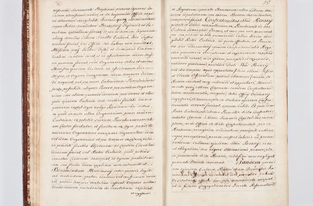 Zdjęcie nr 24 dla obiektu archiwalnego: Visitatio ecclesiarum parachialium, praebendarum, capellarum, hospitalium atque confraternitatum, nec non beneficiorum in decanatu Scaviensi foraneo, dioecesis, archidiaconatus et officialatus Cracoviensis consistentiu, ex speciali mandato Cel. Principis R.D. Andreae Stanislai Kostka in Załuskie Załuski, episcopi Cracoviensis canonicum, parochialis s. Nicolai ad Cracowiam praepositum, delegatum extraordinarium visitatorem a.D. 1748 
