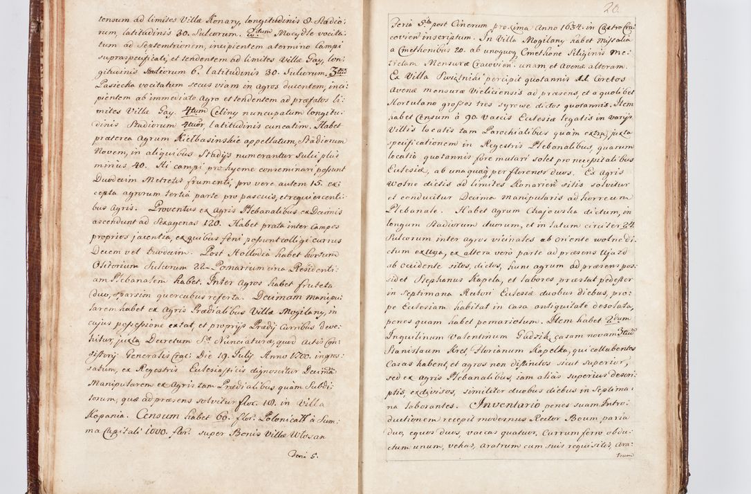 Zdjęcie nr 29 dla obiektu archiwalnego: Visitatio ecclesiarum parachialium, praebendarum, capellarum, hospitalium atque confraternitatum, nec non beneficiorum in decanatu Scaviensi foraneo, dioecesis, archidiaconatus et officialatus Cracoviensis consistentiu, ex speciali mandato Cel. Principis R.D. Andreae Stanislai Kostka in Załuskie Załuski, episcopi Cracoviensis canonicum, parochialis s. Nicolai ad Cracowiam praepositum, delegatum extraordinarium visitatorem a.D. 1748 