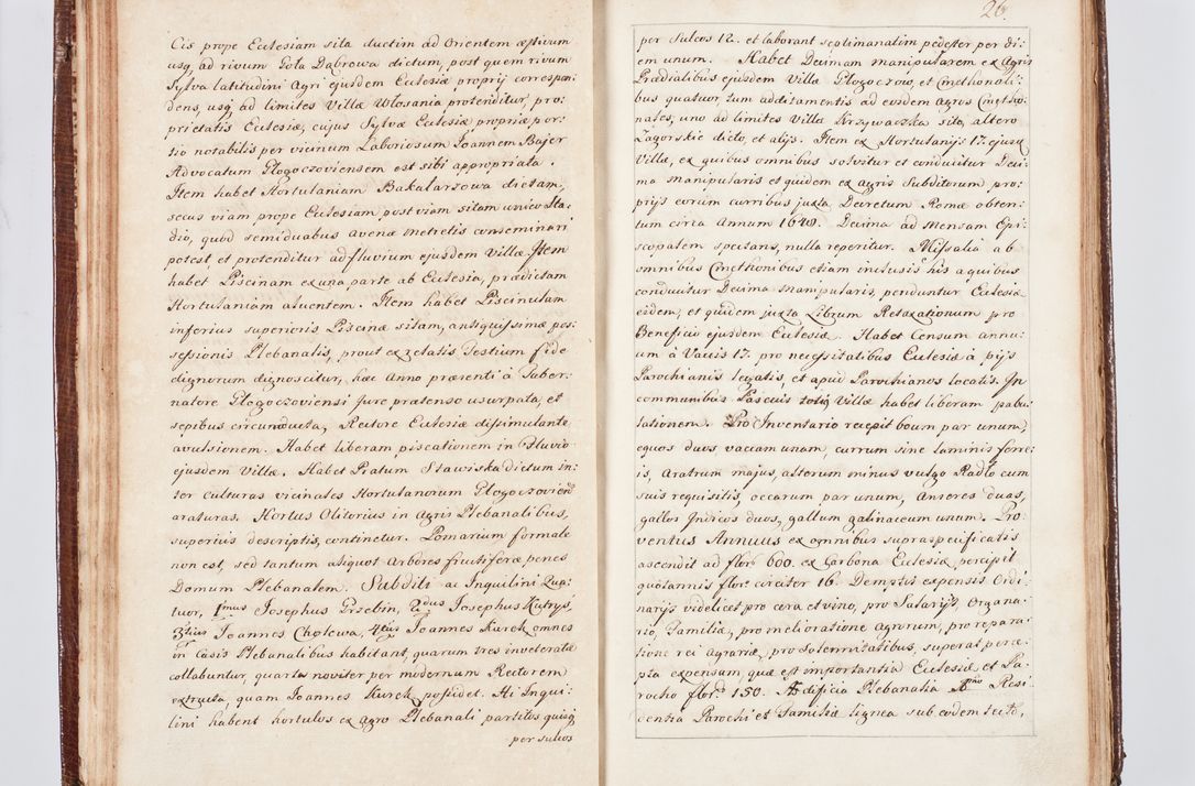 Zdjęcie nr 36 dla obiektu archiwalnego: Visitatio ecclesiarum parachialium, praebendarum, capellarum, hospitalium atque confraternitatum, nec non beneficiorum in decanatu Scaviensi foraneo, dioecesis, archidiaconatus et officialatus Cracoviensis consistentiu, ex speciali mandato Cel. Principis R.D. Andreae Stanislai Kostka in Załuskie Załuski, episcopi Cracoviensis canonicum, parochialis s. Nicolai ad Cracowiam praepositum, delegatum extraordinarium visitatorem a.D. 1748 