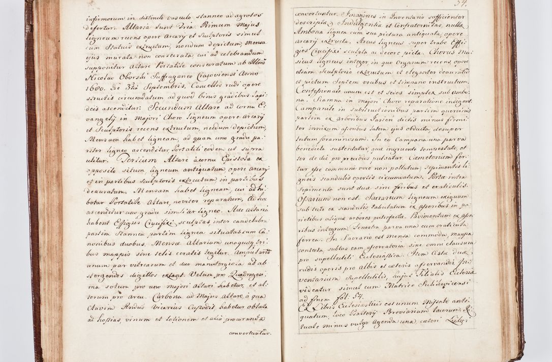 Zdjęcie nr 64 dla obiektu archiwalnego: Visitatio ecclesiarum parachialium, praebendarum, capellarum, hospitalium atque confraternitatum, nec non beneficiorum in decanatu Scaviensi foraneo, dioecesis, archidiaconatus et officialatus Cracoviensis consistentiu, ex speciali mandato Cel. Principis R.D. Andreae Stanislai Kostka in Załuskie Załuski, episcopi Cracoviensis canonicum, parochialis s. Nicolai ad Cracowiam praepositum, delegatum extraordinarium visitatorem a.D. 1748 