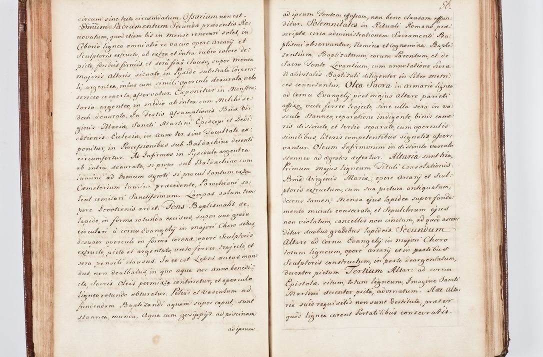 Zdjęcie nr 66 dla obiektu archiwalnego: Visitatio ecclesiarum parachialium, praebendarum, capellarum, hospitalium atque confraternitatum, nec non beneficiorum in decanatu Scaviensi foraneo, dioecesis, archidiaconatus et officialatus Cracoviensis consistentiu, ex speciali mandato Cel. Principis R.D. Andreae Stanislai Kostka in Załuskie Załuski, episcopi Cracoviensis canonicum, parochialis s. Nicolai ad Cracowiam praepositum, delegatum extraordinarium visitatorem a.D. 1748 